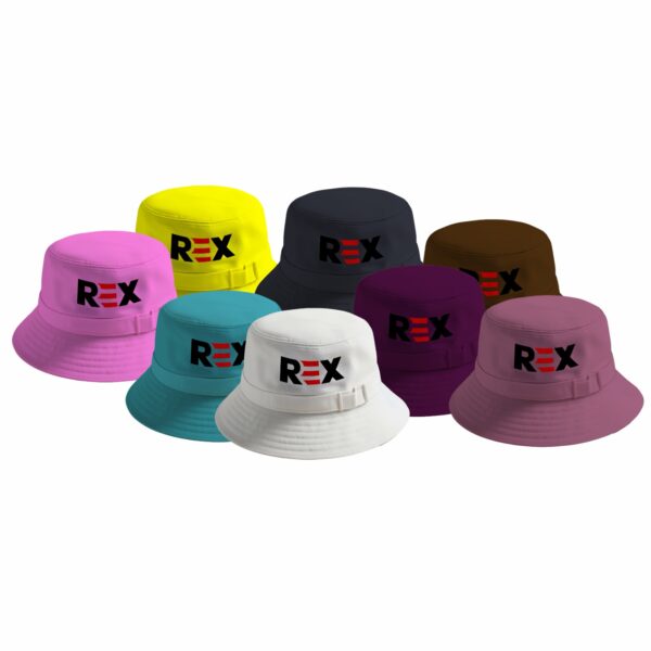 Custom Heavy-Duty Cotton Bucket Hats with Embroidery and Screen Printing